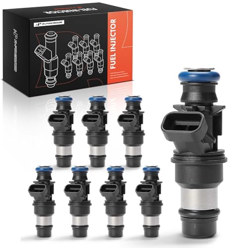 A-Premium Set of 8 Fuel Injector - Compatible with Chevrolet, GMC, Cadillac