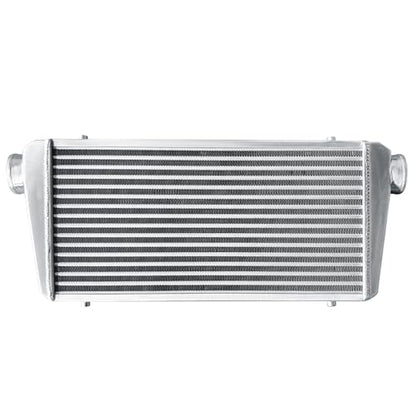 Universal Intercooler 31''x13''x4" Front Mount Intercooler 3'' Inlet and Outlet Aluminum Turbo Intercooler Direct Replacement for Any Turbo Charger system - size: 31''x13''x4" 3''