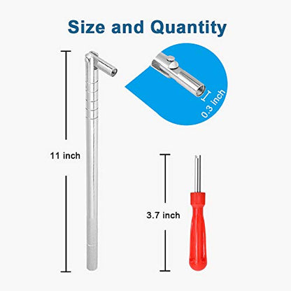 Riseuvo Tire Valve Stem Puller and Installer Tool Kit for Cars, Trucks