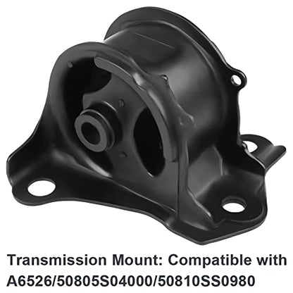 Engine Motor Transmission Mount Replacement for 1996- 2000 Honda Civic 1.6L - size: 5PCS-Compatible with 1996-2000 Civic Civic 1.6L