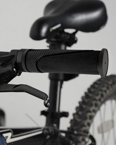 Bike Handlebar Grips, Replacement Bicycle Grips, Bike Handle Bar Wraps for Mountain, MTB, BMX, Beach Cruiser, Kids Bikes, Soft Non-Slip-Rubber Hand Grip Comfortable Ergonomic - style: Standard