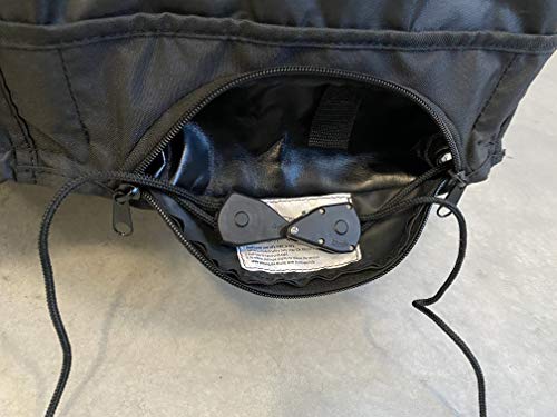 Dowco WeatherAll Plus Motorcycle Cover, Ratchet Attachment, Black, Waterproof, XL [52004-02]Professional Grade. - size: XL