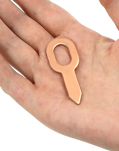QWORK Dent Puller Rings, 100 Pcs Dent Pulling Straight Washer, Metal Shrink Repair Tool for Panel Welder Spot Welding Machine Consumables
