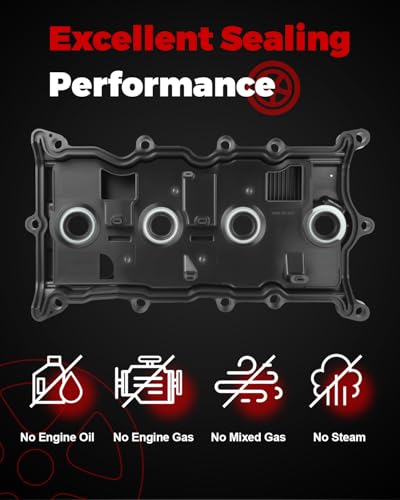Engine Valve Cover L4 2.5L Fits for 2007-2013 Altima, 2008-2013 Rogue - size: 13264-JA00A