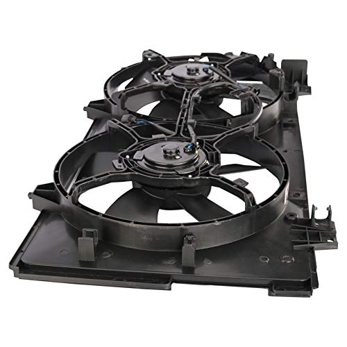 TRQ Radiator Dual Cooling Fan Assembly - style: RFA83636