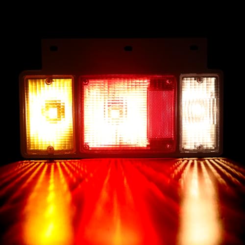 Truck Tail Light Bar Kit Replace for Isuzu Halogen With Bulbs - color: Tail Lights-H
