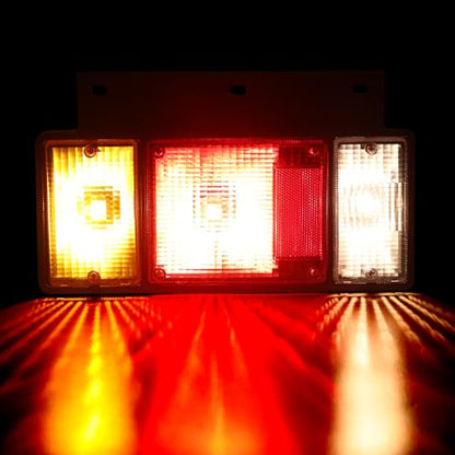 Truck Tail Light Bar Kit Replace for Isuzu Halogen With Bulbs - color: Tail Lights-H