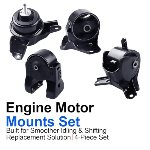 4PCS Engine Motor Mount Set Compatible with Sonata 3.3L V6 2009-2010 - size: Sonata 2009-2010 Auto