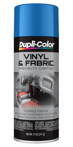 Dupli-Color Vinyl & Fabric Spray, Blue, 11 oz - color: Blue, size: 1 Count (Pack of 1)
