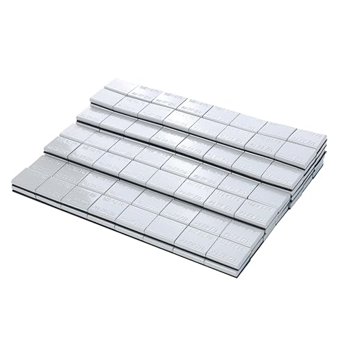 1/2 oz, 0.5 oz, Grey,192 pcs/Box Wheel Adhesive Stick-on Weight Slim Style WW-050SGb - color: Grey, size: 0.5oz - 192 pcs