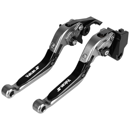 Brake Clutch Levers Fit for Kawasaki Vulcan S 650 2015‑2025 - color: Titanium&Black
