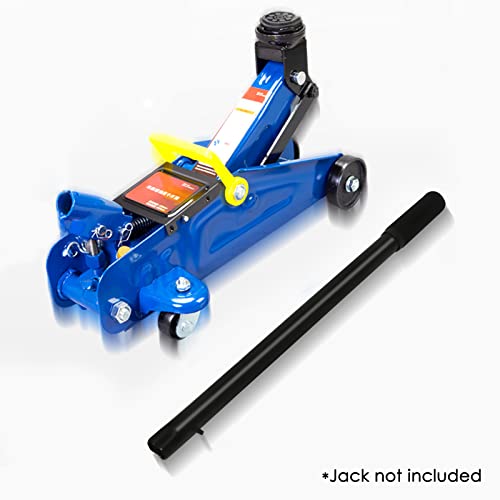 XMJY 2 Ton Jack Handle Replacement—Horizontal Hydraulic Pole Jack Stands Automotive Car Jack Accessories(Black) - color: Black