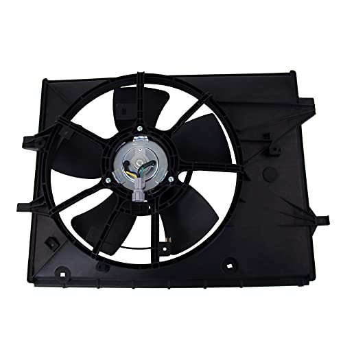 PartsFlow Engine Radiator Cooling Fan Assembly For 2006-2015 Mazda MX5 Miata 2.0L 4 Cyl LFG115025F - color: For Mazda MX5