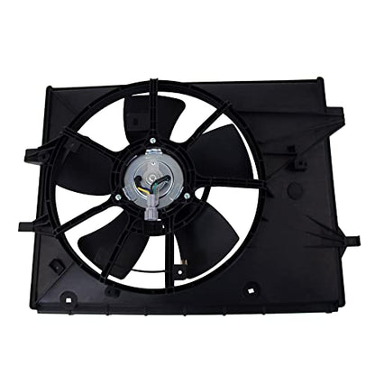 PartsFlow Engine Radiator Cooling Fan Assembly For 2006-2015 Mazda MX5 Miata 2.0L 4 Cyl LFG115025F - color: For Mazda MX5