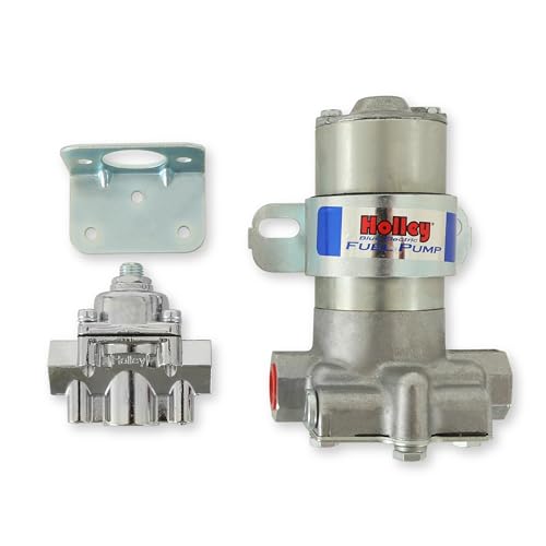 Holley 12-802-1 110 GPH Blue® Electric Fuel Pump With Regulator