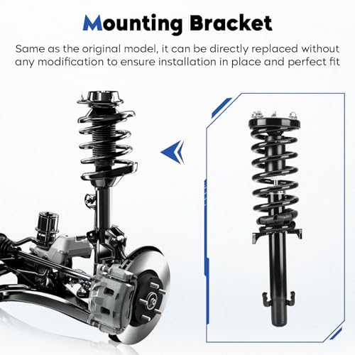 Front Struts Assembly Fit for Honda Accord 2.4L Sedan/Coupe 2008-2012