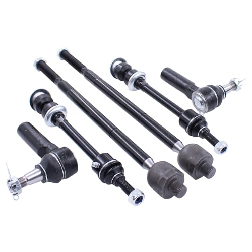 Front Suspension kit- Inner & Outer Tie Rod Ends, Sway Bar End Links w/Boot