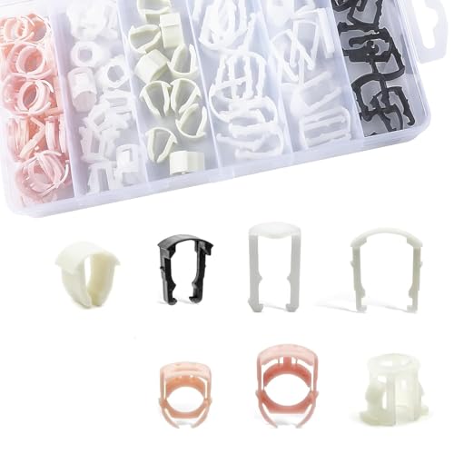 OTUAYAUTO Fuel Line Clips, 70PCS Fuel Line Retaining Clip Assortment Kit - size: 70Pcs 7 Sizes Clips for Ford GM