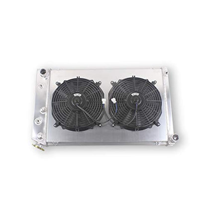 3 Row Radiator Fan Assembly For Che vy Monte Carlo 83-87 Blazer - size: 64
