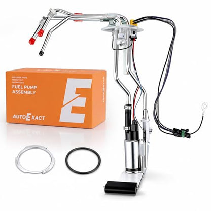 AutoExact Fuel Pump Assembly Compatible with 1988-1995 Chevrolet Silverado GMC C1500 K1500 C2500 K2500 C3500 K3500 4.3L 4.8L 5.0L 5.7L 7.4L, with sending unit fuel Replaces E3621S P80000S - size: 88-95 Chevy/GMC C/K