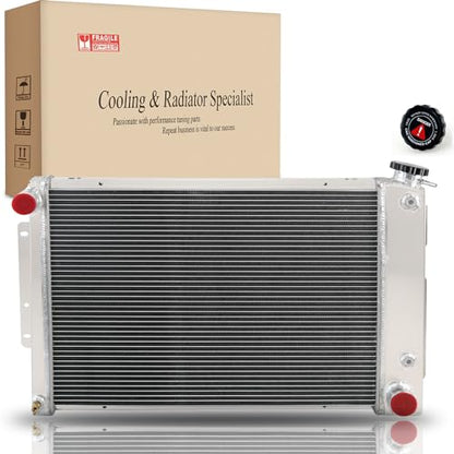 3 Row Aluminum Radiator for 1967-1969 Chevy Camaro/Pontiac Firebird - size: 3 Row Radiator