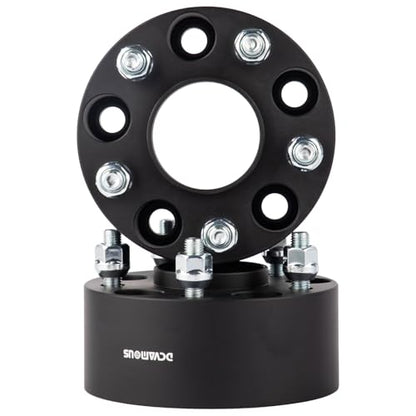4pc Forged 5x4.75 Hubcentric Wheel Spacers 3 Inch Thick with M12x1.5 Studs - size: 3 Inch-4 PCS