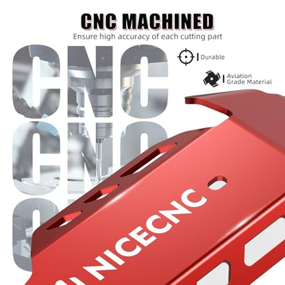 NICECNC Heat Shield Guard Protector Red - color: Red