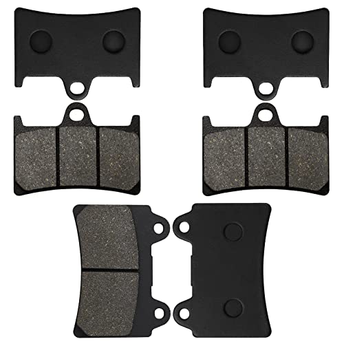 Front and Rear Brake Pads for Yamaha Roadstar 1700 XV1700 2004-2009