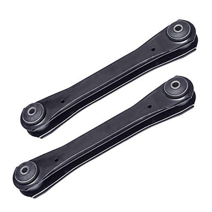 TUCAREST 4Pcs Front Suspension Kit K620244 x2 K660204 x2 Left Right Front Control Arm Assembly Compatible With Je-ep 97-06 Wrangler TJ, 91-01 Cherokee, 91-92 Comanche Upper and Lower (K640331 K640734) - size: K620244 K660204 (97-06 Wrangler,Front)