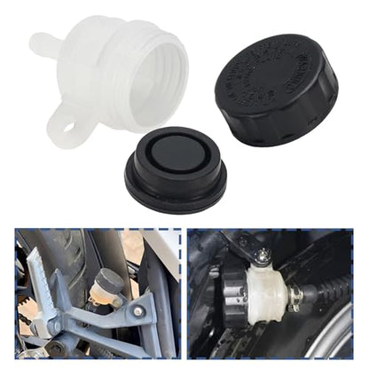 Universal Motorcycle Master Cylinder Fluid Oil Reservoir - size: Style 2
