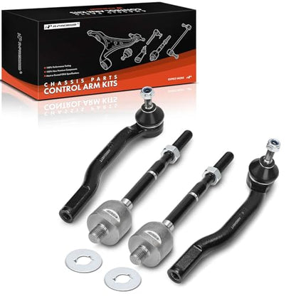 A-Premium Front Inner Outer Tie Rod End Kit