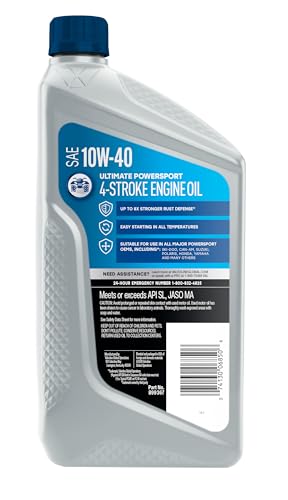 Valvoline 4-Stroke Powersport Full Synthetic Motor Oil 1 Quart - size: 1 QT