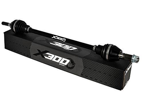 SuperATV Heavy Duty X300 CV Axle Compatible with Can-Am Maverick X3 X Rs Turbo R 72" (2017+), Stronger Than Stock, Constructed with 4340 Chromoly Steel, Proprietary Heat Treatment, See Fitment - color: 72" Wide, size: Front Left