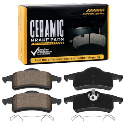 D791 Rear Ceramic Brake Pads Kit Fit For Jeep Grand Cherokee 1999-2004 - style: HZ791