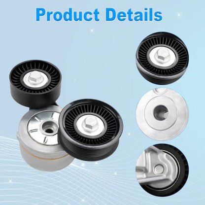 Belt Tensioner Assembly Compatible with Dodge Dakota Durango Ram 1500 - size: Belt Tensioner