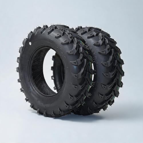 GarveeTech Pack of 2-25x10-12 ATV/UTV Tires - size: 25x10-12, style: Pattern 137