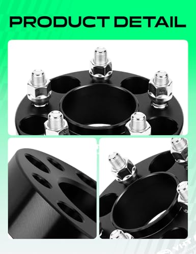 YHTAUTO 5x4.5 Hub Centric Wheel Spacers 1.5 Inch for Ford, Lincoln - size: 1.5 Inch Thickness, style: 2 PCS