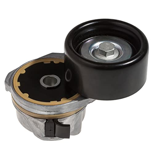39185 Drive Belt Tensioner With Pulley Assembly (For 4.6L/5.7L) Fit For 10-20 Le-xus GX460 LX570 /08-20 To-yota Land Cruiser [2010-2020 Sequoia ] 10-21 Tundra (OE# 166200S011 166200S010) - size: 39185