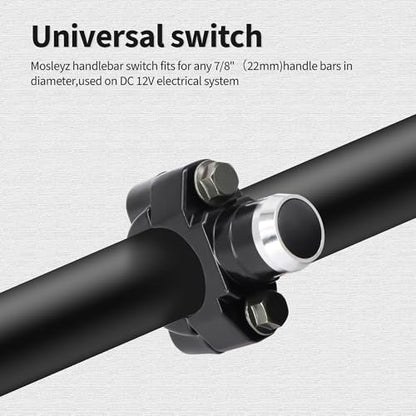 HiSport Aluminum 7/8" Motorcycle Handlebar Control