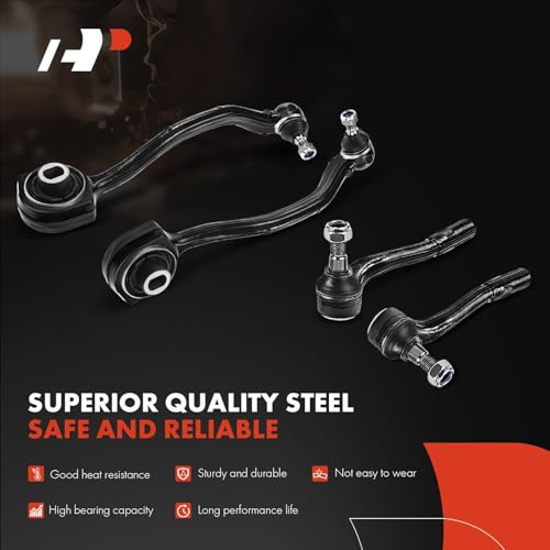 A-Premium 10Pcs Front Suspension Kit, Lower Forward & Rearward Control Arm - style: 10Pcs Kit