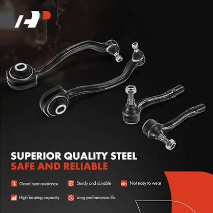 A-Premium 10Pcs Front Suspension Kit, Lower Forward & Rearward Control Arm - style: 10Pcs Kit