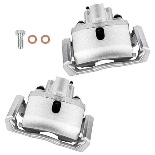 cciyu Rear Left & Right Disc Brake Calipers w/Bracket 18-B4837 18-B4836 - size: Rear[18-B4837+18-B4836]
