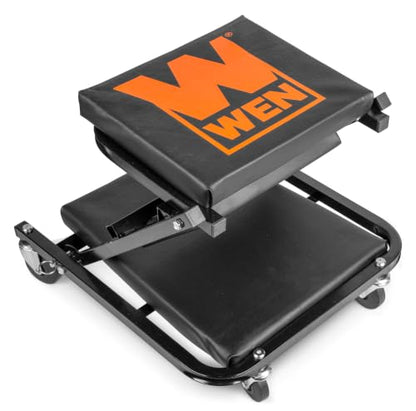 WEN 300-Pound Capacity 2-in-1 Mechanic Creeper and Seat, 36-Inch (73300) - style: 2-in-1 Mechanic Creeper and Seat