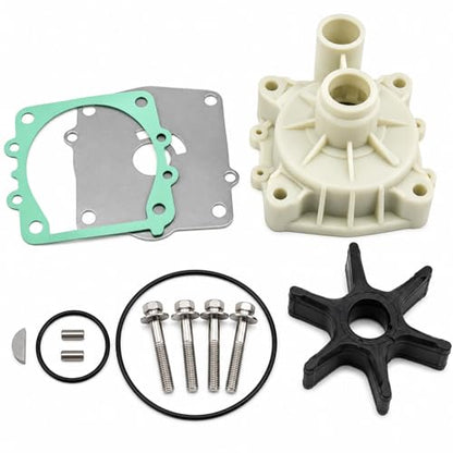 6E5-W0078 Outboard Water Pump Impeller Kit for Yamaha 115 130 HP - size: 115 130 HP