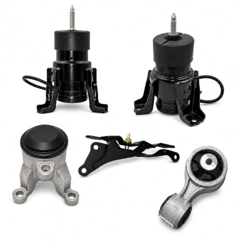 Engine Motor Mount kit 5pcs Compatible with 2007-2012 Nissan Altima 3.5L 2009-2014 Nissan Maxima 3.5L Automatic CVT Trans Replacement A4355HY A7361 A4365HY A7363 A7363 112209n00A 113509N00A XINEAT - size: 2007-2012 Nissan Altima 3.5L