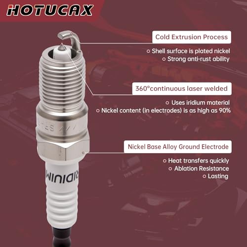 DG508 Ignition Coils & SP508 Iridium Spark Plug Set FD503 SP493, 8 Pack - size: DG508 & Spark Plugs