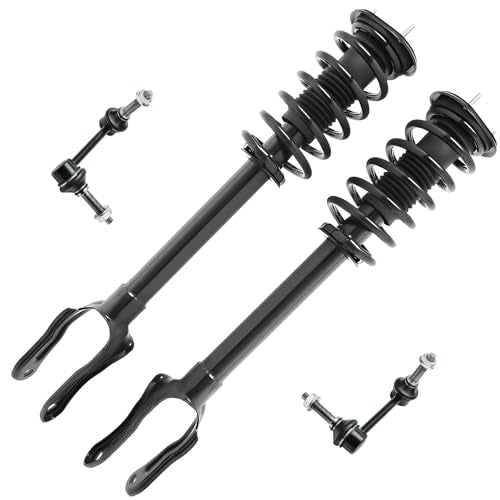 Detroit Axle - 3.6L Front Struts Sway Bar Links for 11-15 Grand Cherokee - size: 4QS50684/ sway kit