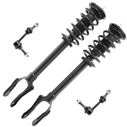 Detroit Axle - 3.6L Front Struts Sway Bar Links for 11-15 Grand Cherokee - size: 4QS50684/ sway kit