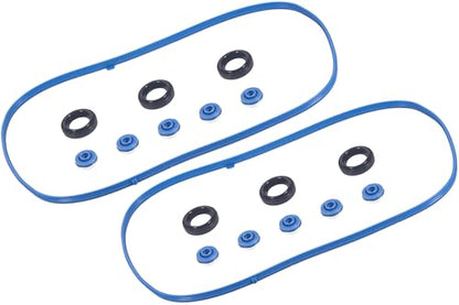 VS50607R for Honda Pilot 3.5 Valve Cover Gasket Odyssey Ridgeline Accord Saturn Vue Acura MDX RLTL 3.5 Valve Cover Gasket 3.0 3.2 3.7L 2003 2004 2005 2006 2007 2008 2009 2010 12341RCAA01 036-1708