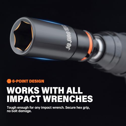 31-Piece 1/2" Drive Deep Impact Socket Set - size: 1/2" 31pcs